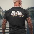 Buck Family Name Personalized Surname Buck Men's T-shirt Back Print Gifts for Old Men
