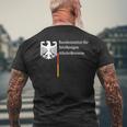 Bundesinstitut Für Fahrlässigen Alkoholkonsum T-Shirt mit Rückendruck Geschenke für alte Männer