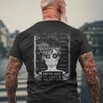Busted La Mexican Sugar Skull Catrina Dia De Muertos Men's T-shirt Back Print Gifts for Old Men