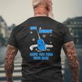 Bye Buddy Hope You Find Your Dad Mens Back Print T-shirt Gifts for Old Men