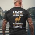 Camel T-Shirt mit Rückendruck Geschenke für alte Männer