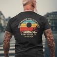 Camp Verde Tx Texas Total Solar Eclipse 2024 Men's T-shirt Back Print Gifts for Old Men