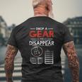 Car Car Guys Drop A Gear And Disappear Mens Back Print T-shirt Gifts for Old Men