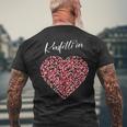 Carnival Costume Confetti Heart T-Shirt mit Rückendruck Geschenke für alte Männer