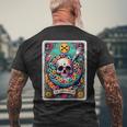 Cereal Killer Tarot Card Men's T-shirt Back Print Gifts for Old Men