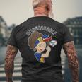 Chica Rumana I Bandera Rumana I Rumanía Camiseta Hombre Estampado Espalda Regalos para ancianos