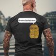 Chicken Nugget Gegagedigedagedago Men's T-shirt Back Print Gifts for Old Men