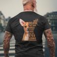 Chihuahua If You Don't Believe They Have Souls Mens Back Print T-shirt Gifts for Old Men