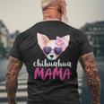 Chihuahua Mama For Women Chihuahua Mom Men's T-shirt Back Print Gifts for Old Men