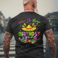 Cinco De Mayo Birthday Squad Cool Mexican Matching Family Men's T-shirt Back Print Gifts for Old Men
