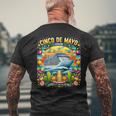 Cinco De Mayo Cruise 2024 Men's T-shirt Back Print Gifts for Old Men