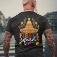 Cinco De Mayo Fiesta Squad Mexican Party Cinco De Mayo Party Men's T-shirt Back Print Gifts for Old Men