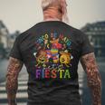 Cinco De Mayo Mexican Let's Fiesta Happy 5 De Mayo Men's T-shirt Back Print Gifts for Old Men