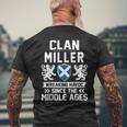 Clan Miller Scottish Family Scotland Fathers Men's T-shirt Back Print Gifts for Old Men