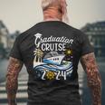 Class Of 2024 Graduation Cruise For Senior Graduates Men's T-shirt Back Print Gifts for Old Men