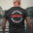 Classic Car Vintage Aircooled German Motorsport Racing Men's T-shirt Back Print Gifts for Old Men