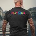 Clitrus Men's T-shirt Back Print Gifts for Old Men