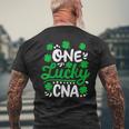 Cna Certified Nursing Assistant St Patrick's Day Irish Cna Men's T-shirt Back Print Gifts for Old Men