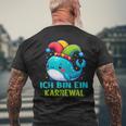 Cologne Carnival Ich Bin Ein Karnewal T-Shirt mit Rückendruck Geschenke für alte Männer