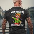 Cologne Carnival Mein Kostüm Ist In Der Wäsche T-Shirt mit Rückendruck Geschenke für alte Männer