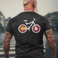 Colorado Flag Bike Men's T-shirt Back Print Gifts for Old Men