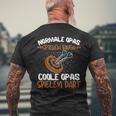 Cool Grandpa Play Dart Darts Rentner Dart Slogan T-Shirt mit Rückendruck Geschenke für alte Männer