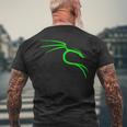 Cool Hacker Nerd Kali Linux Dragon T-Shirt mit Rückendruck Geschenke für alte Männer