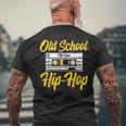 Cool Retro Old School Hip Hop 80S 90S Mixtape Cassette T-Shirt mit Rückendruck Geschenke für alte Männer