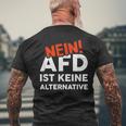 Cooles Mit Spruch Gegen Afd Rassismus Gewalt & Hass T-Shirt mit Rückendruck Geschenke für alte Männer