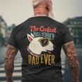 The Coolest Bull Terrier Dad Ever Dog Dad Dog Owner Pet Men's T-shirt Back Print Gifts for Old Men