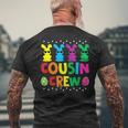 Cousin Crew Bunny Rabbit Easter Day Eggs Hunting Squad Men's T-shirt Back Print Gifts for Old Men