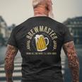 Craft Brewing For Brewmaters Men's T-shirt Back Print Gifts for Old Men