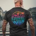 Cruise Life 2024 Friends Family Vacation Men's T-shirt Back Print Gifts for Old Men