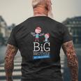 Cute Toddler Big Brother In Training For Boys Mens Back Print T-shirt Gifts for Old Men