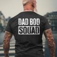 Dad Bod Squad Father's Day Men's T-shirt Back Print Gifts for Old Men