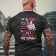 I Am A Dad A Grandpa And A Vietnam Veteran For Grandpas Mens Back Print T-shirt Gifts for Old Men