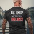 Dad Jokes I'm Pretty Sure You Mean Rad Jokes Father For Dads Mens Back Print T-shirt Gifts for Old Men