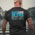 Dad Life Cute Father's Day From Daughter Tee Mens Back Print T-shirt Gifts for Old Men
