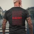 Daddy Thank You Bag Cute Mens Back Print T-shirt Gifts for Old Men