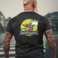 Daddysaurus Dad s From Son Daughter Fathers Day Mens Back Print T-shirt Gifts for Old Men
