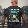 Damen Gärtner Papa Besterater Im Garten Mit-Ausschnitt T-Shirt mit Rückendruck Geschenke für alte Männer