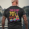 Das Ist Mein 70S Costume 70S Party T-Shirt mit Rückendruck Geschenke für alte Männer