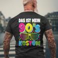 Das Ist Mein 90Er Kostüm 90S 90S Motto Party Outfit T-Shirt mit Rückendruck Geschenke für alte Männer