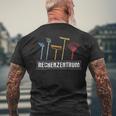 Data Centre T-Shirt mit Rückendruck Geschenke für alte Männer