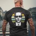 Db Cooper High-Jacker Police Artist Sketch Vintage Sunset Men's T-shirt Back Print Gifts for Old Men