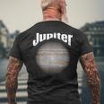 De Júpiter Planeta Del Sistema Solar Camiseta Hombre Estampado Espalda Regalos para ancianos