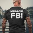 Defund The Fbi Men's T-shirt Back Print Gifts for Old Men