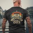 Deguisement Année 80Intage Année 80 Party 80S T-shirt imprimé au dos Cadeaux pour les vieillards