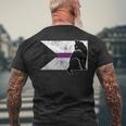 Demisexual Flag Kitten Cat Lover Lgbt Gay Pride Men's T-shirt Back Print Gifts for Old Men