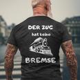 Der Zug Hat Keine Bremse Malle Party Oktoberfest T-Shirt mit Rückendruck Geschenke für alte Männer